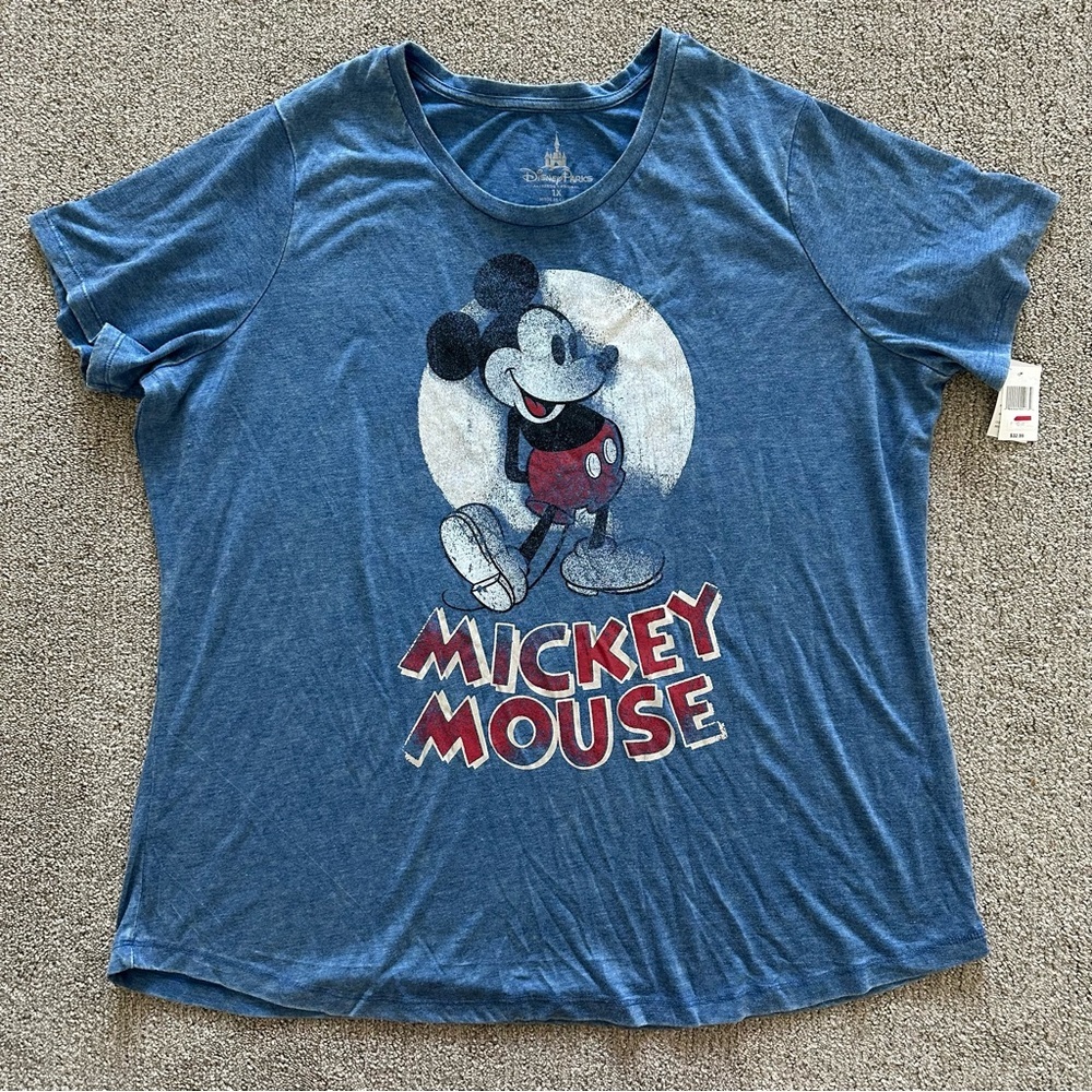 Disney Parks Mickey Mouse‎ Tee Size 1X